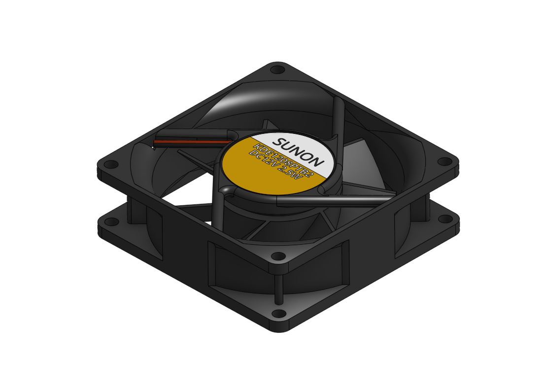 003-风扇-80mmSUNON KDE1208PTB2 STEP