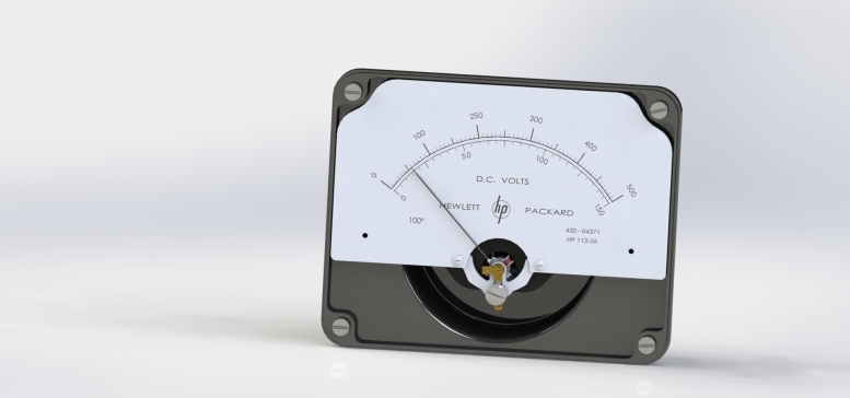 011-电压表-惠普 712B 电压表 SW