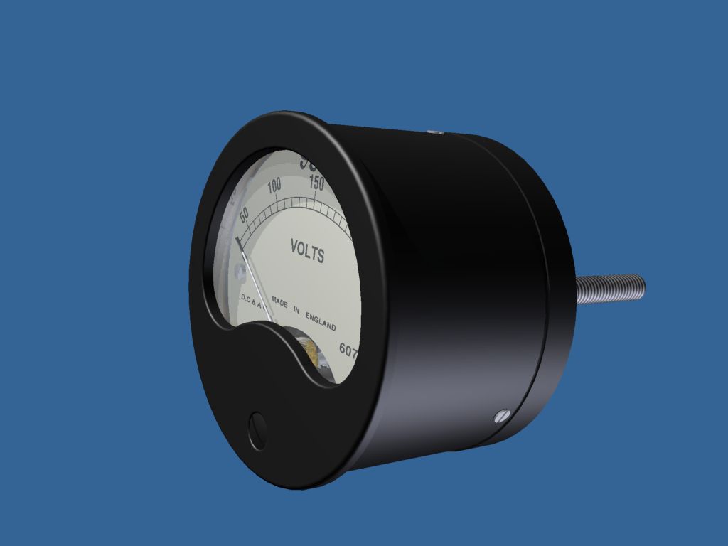 014-电压表-交流和直流通用电表 STEP