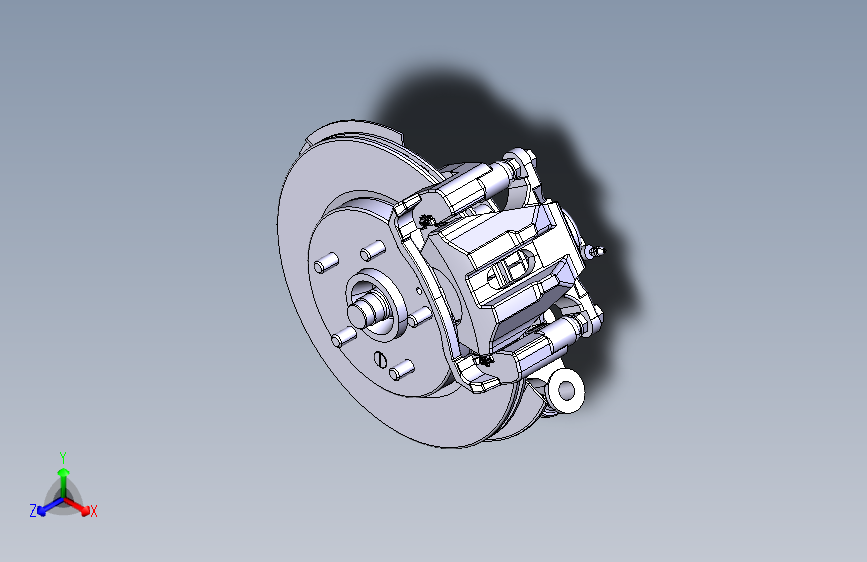 C830-奥迪A5盘式制动器优化设计及分析[含Catia三维图]