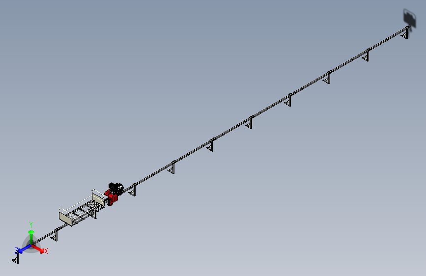 山地单轨运输机