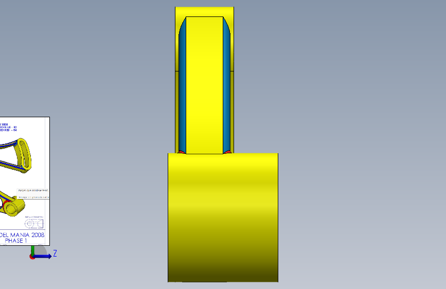 SolidWorks实践部分2008 左侧视图