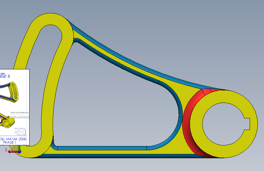 SolidWorks实践部分2008 背面视图
