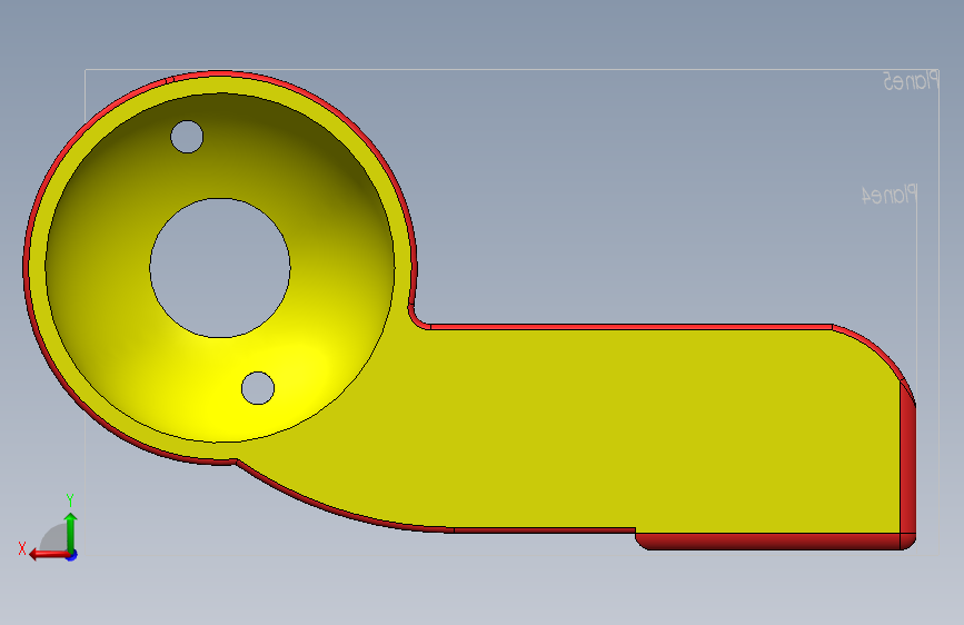 SolidWorks实践部分2003 背面视图