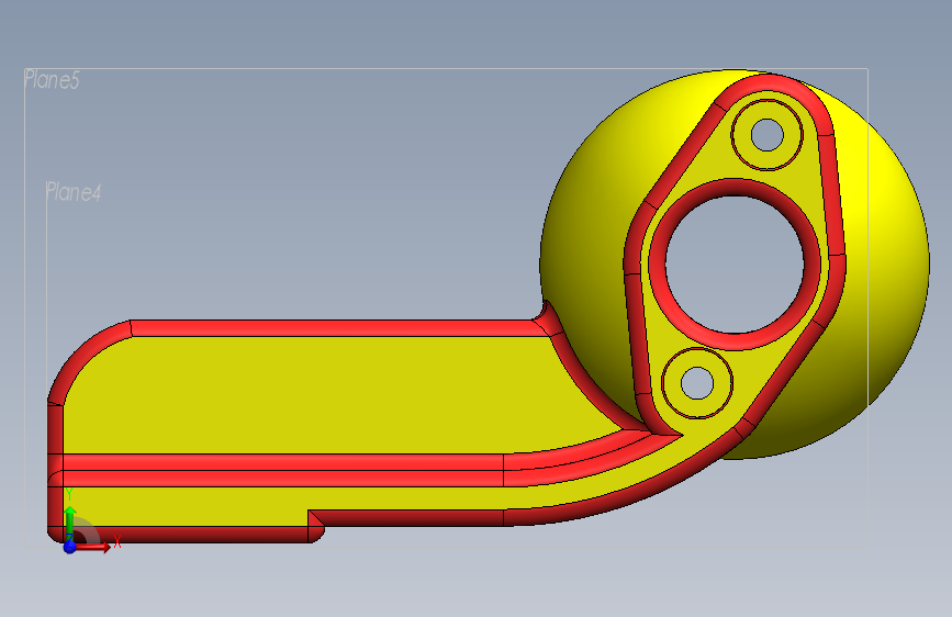 SolidWorks实践部分2003 正面视图
