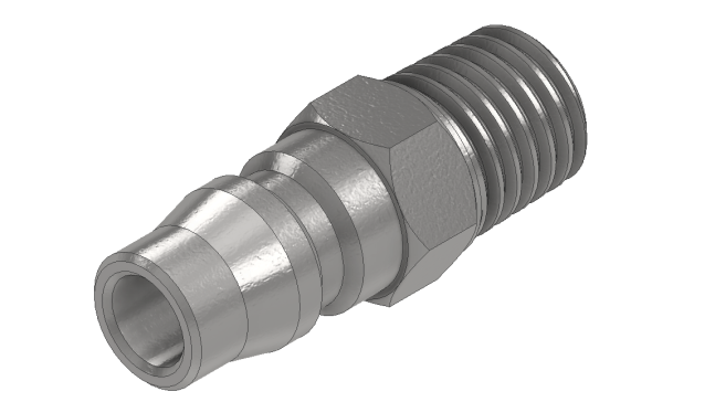 公快速连接器(带1-4  PT公螺纹)