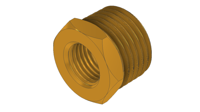 黄铜变径衬套