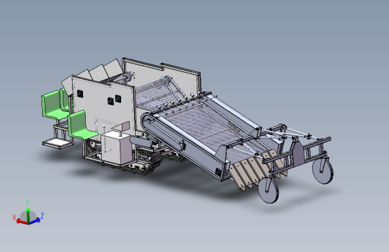 履带自走式马铃薯收获机