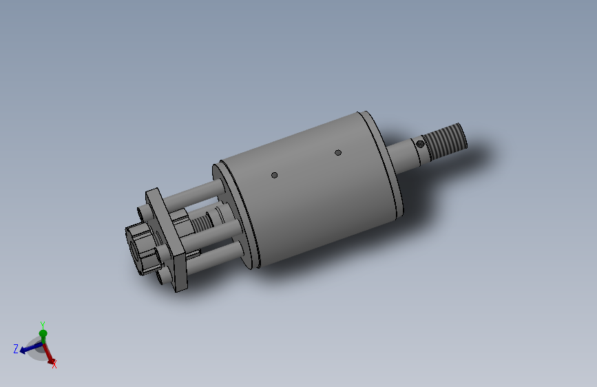 双作用液压缸（带可调行程）140x45x50毫米