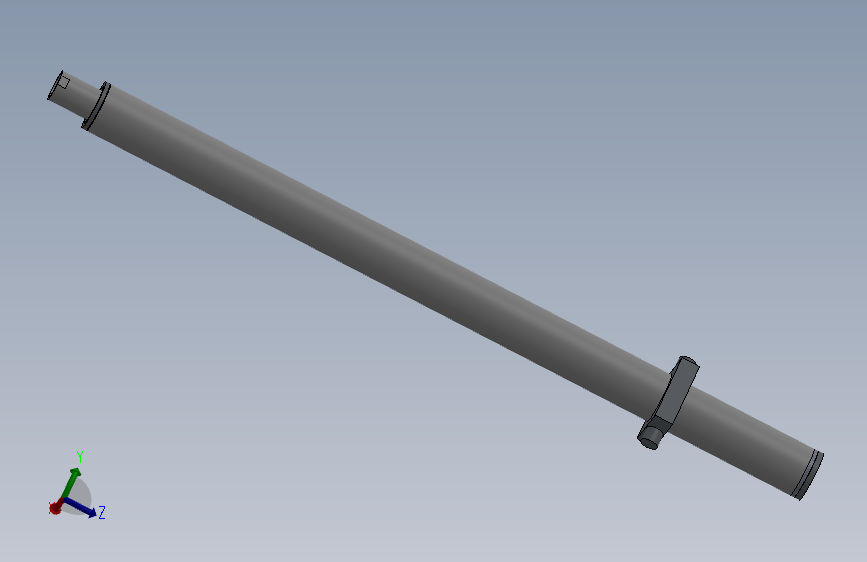 单作用液压缸（带杆端输入口）152.4x107x2405毫米