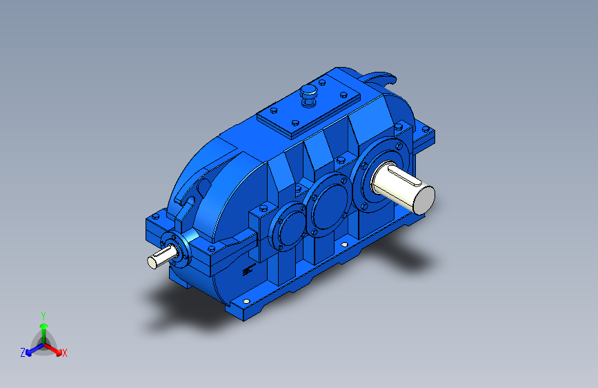 中心距280 DCY型圆锥圆柱齿轮减速器