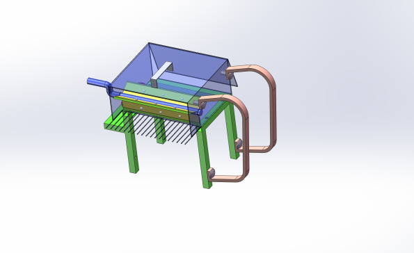 背负式红花采摘机机械设计(含三维SolidWorks模型+CAD图纸+说明书