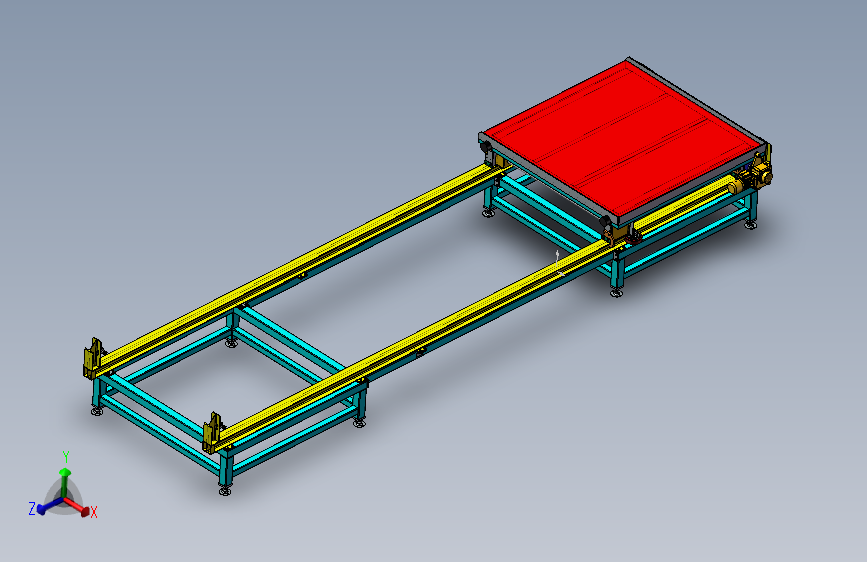 物料搬运横移台车