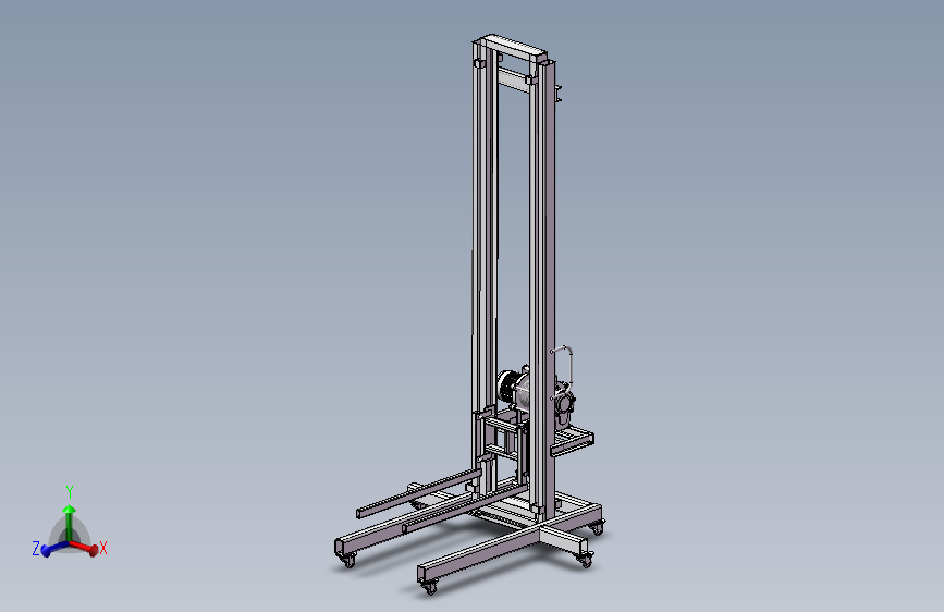6米高空消防水带抬升装置
