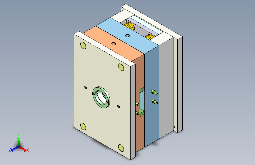 灯具装饰壳注塑模具设计-含模流--1641771-300