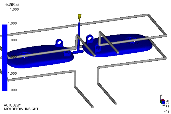 灯具装饰壳注塑模具设计-含模流--1641771-300