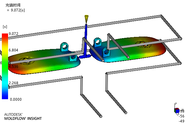 灯具装饰壳注塑模具设计-含模流--1641771-300