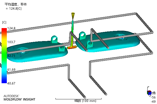 灯具装饰壳注塑模具设计-含模流--1641771-300
