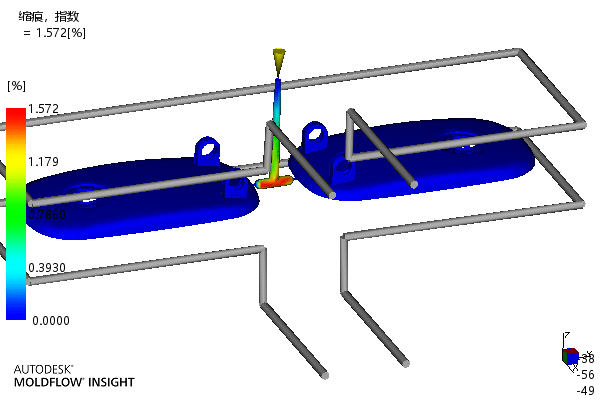 灯具装饰壳注塑模具设计-含模流--1641771-300