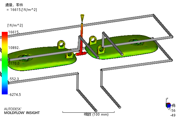 灯具装饰壳注塑模具设计-含模流--1641771-300