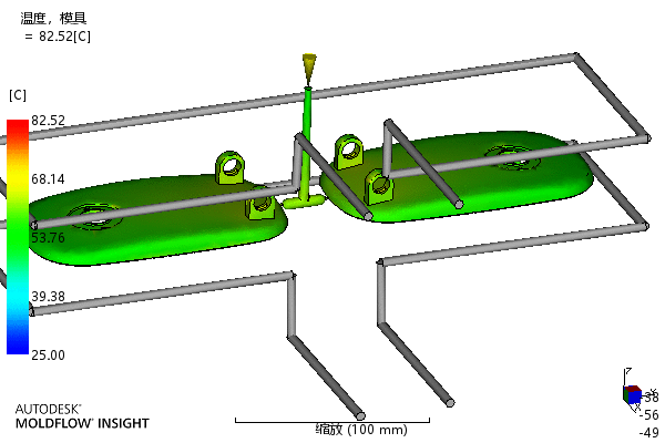 灯具装饰壳注塑模具设计-含模流--1641771-300