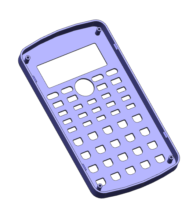 计算器外壳注塑模具设计【UG模具三维】