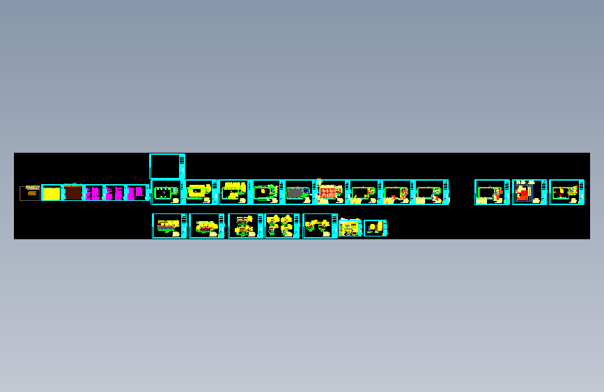 常平中学一楼舞蹈教室改造工程室内装饰设计竣工图