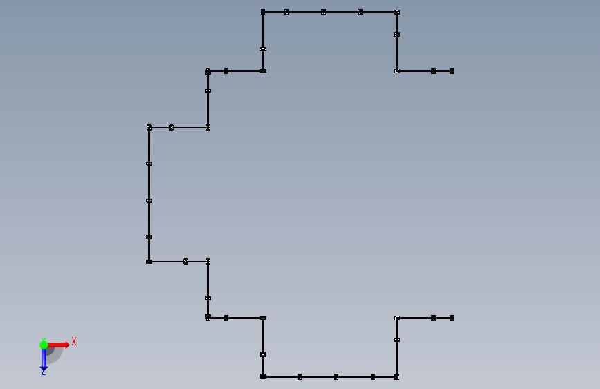 机器人工作站围栏 俯视图