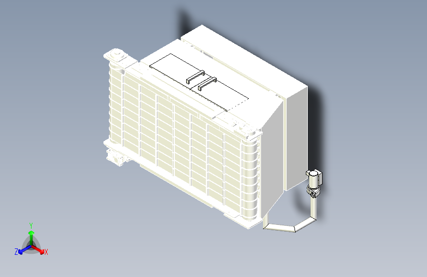 牲畜屠宰，便于清理，输送机