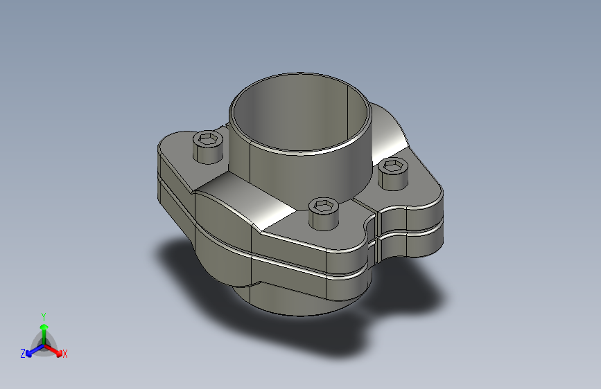 SAE高压分体法兰接头 BSF 100-3(310／4-3／FL64)