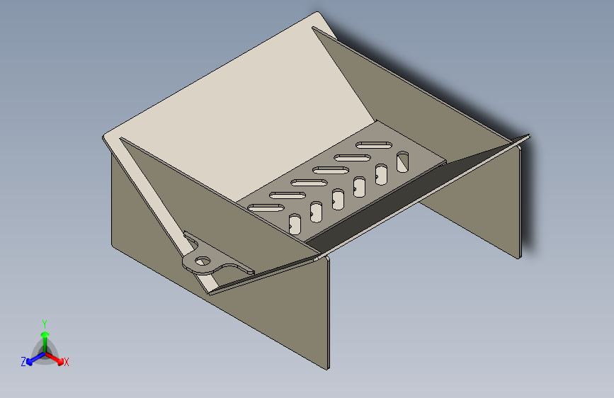 卡片式组装烧烤架