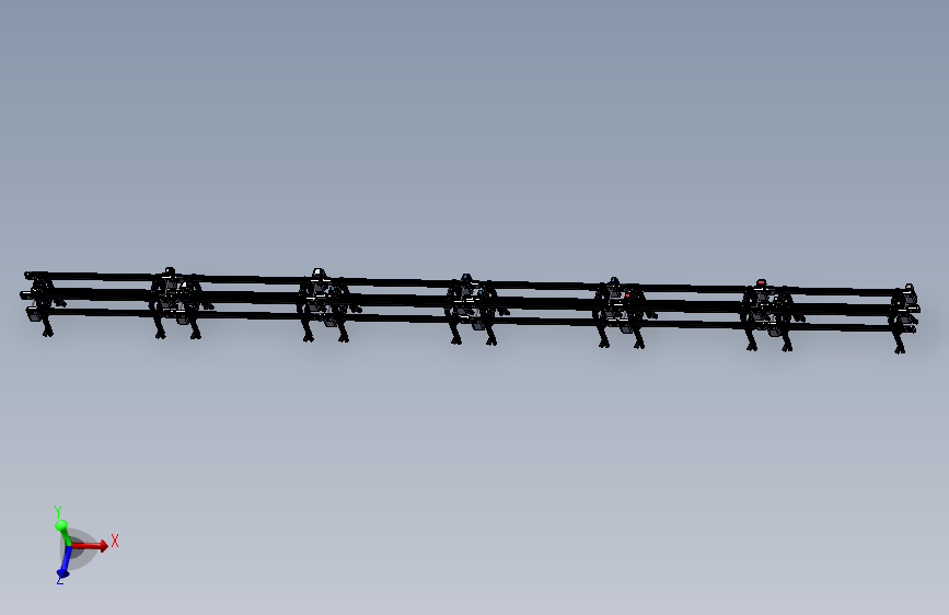 AC2-700滚子链输送线