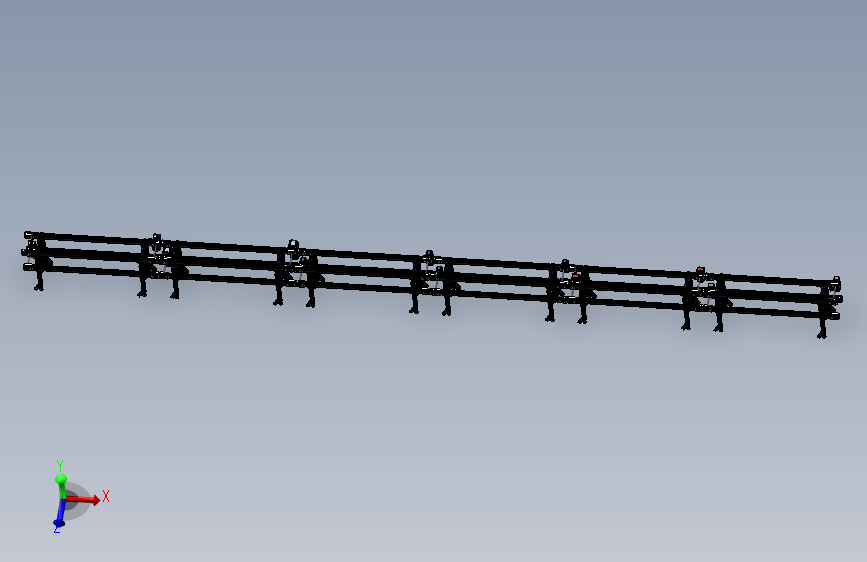 AC2U-300滚子链输送线