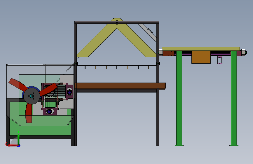 圆形果蔬切块机_SOLIDWORKS 2020_模型图纸下载 – 懒石网