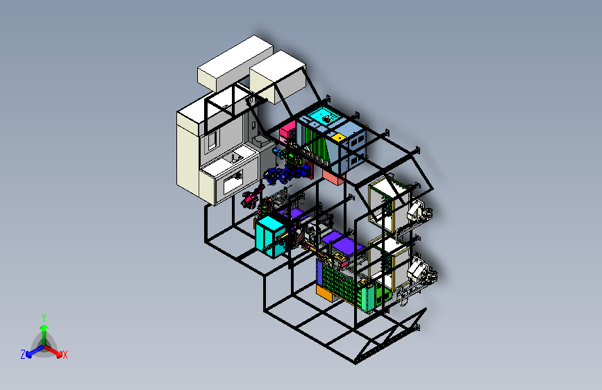 机床自动上下料工作站