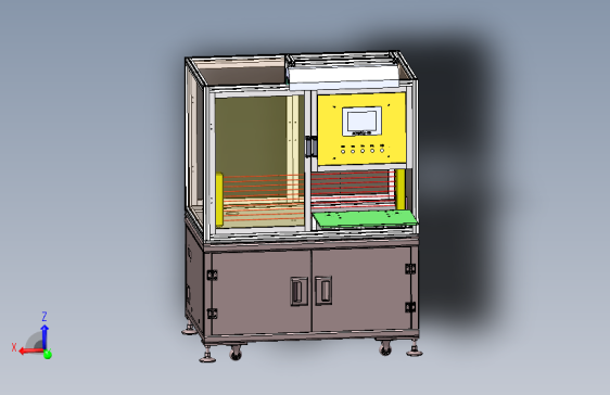 设备框架110x700x1335