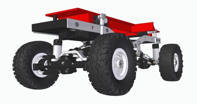 1比16自动调平悬架越野遥控车