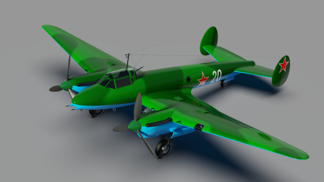 Pe-3双发重型战斗机