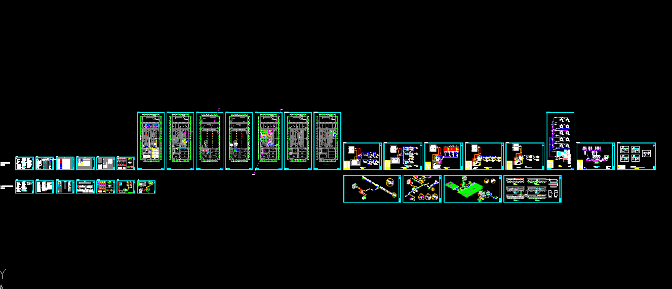 竣工图-固堤匠造食品蔬菜加工项目制冷空调及排烟设备平面布置图