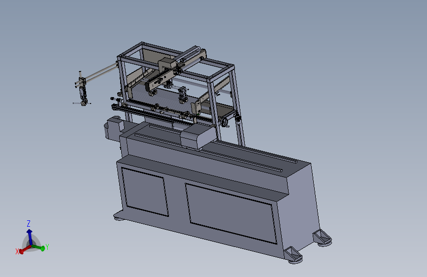 简易弯管机上下料设备