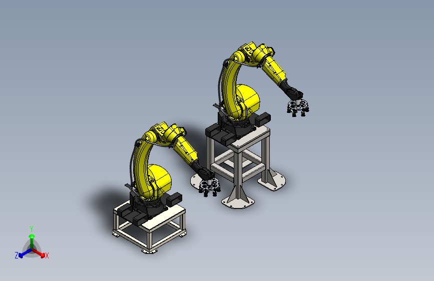 发那科机器人M20iD25带底座码垛吸盘-- 1432816-100