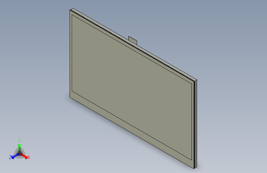 VoCore 10英寸显示器3D模型（10.1英寸）