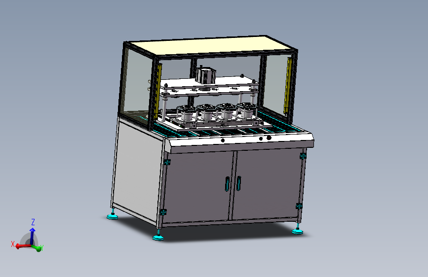 电机定子塑封清理机