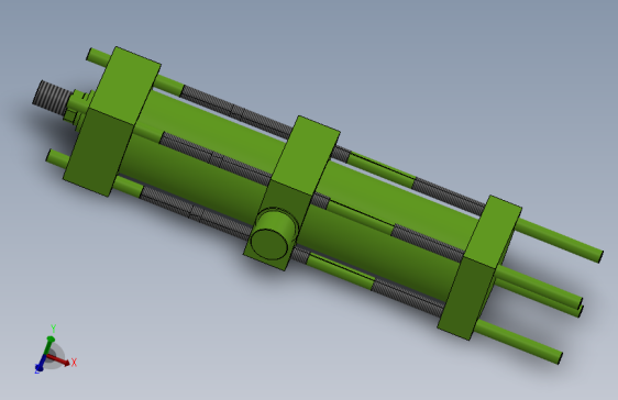 液压缸（带固定耳轴）125x56x510mm