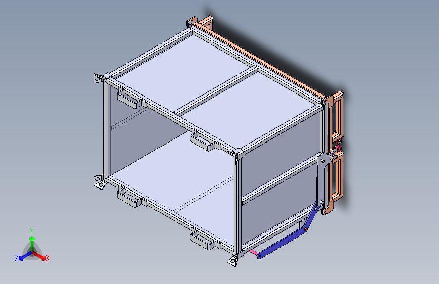 自卸机加双门下开废料箱- 1829030-80