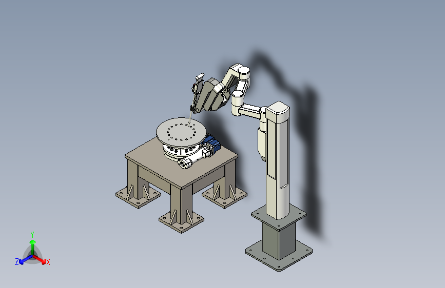 机器人焊接工作台