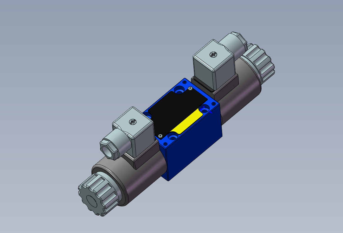 常用液压阀三维模型