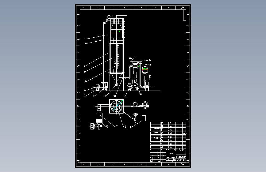 YPG100型压力喷雾干燥机