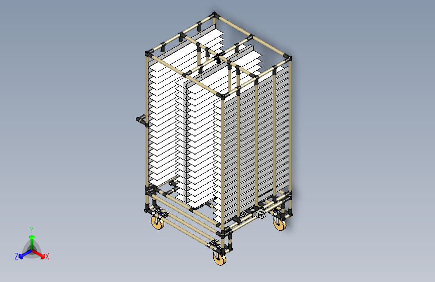 导风板,物料周转车