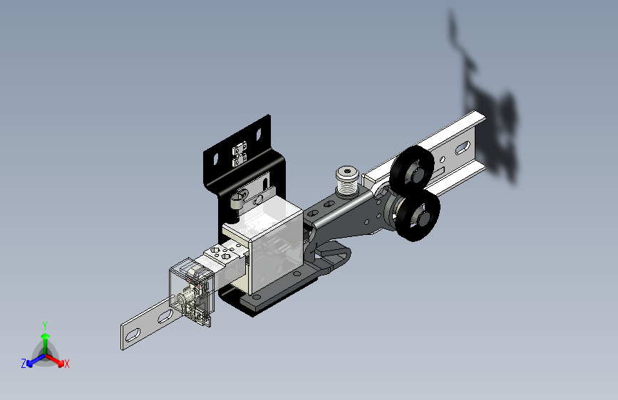 电梯厅门161门锁